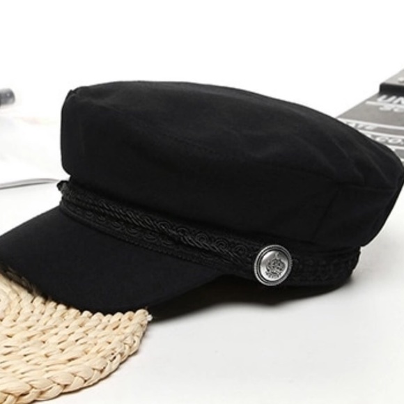 Accessories - Baker Boy Hat/Black